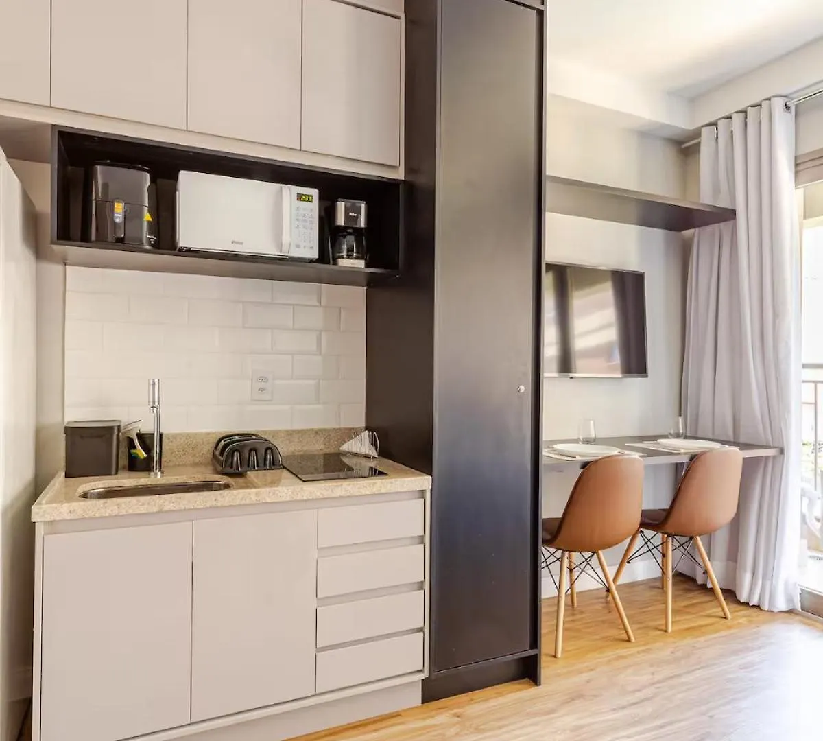 Apartment Studio Mto Novo Para 4 Pessoas Proximo Allianz Parque Sao Paulo